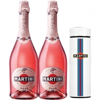Martini Rose with Flask *75CL