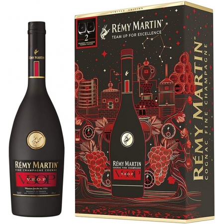 Remy Martin VSOP Gift Box with 2 Glasses