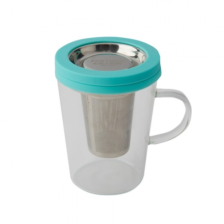 Fortnum's Glass Infuser Mug
