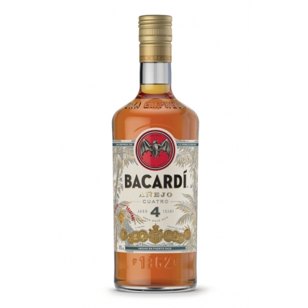 Bacardi 4 Year Old Rum *70Cl