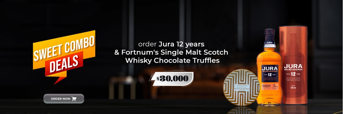 Jura with Fortnum's Single Malt Scotch Whisky Chocolate Truffles